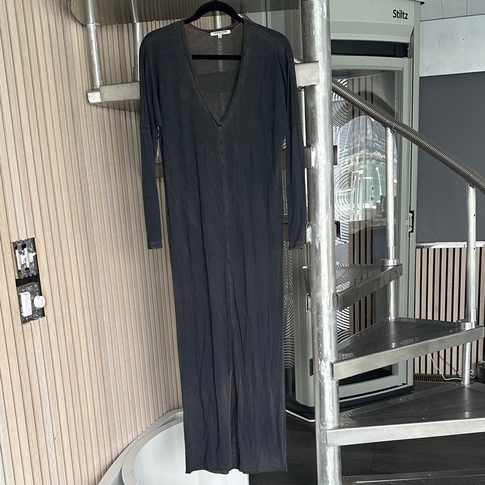 Cotton Citizen Black Maxi Dress